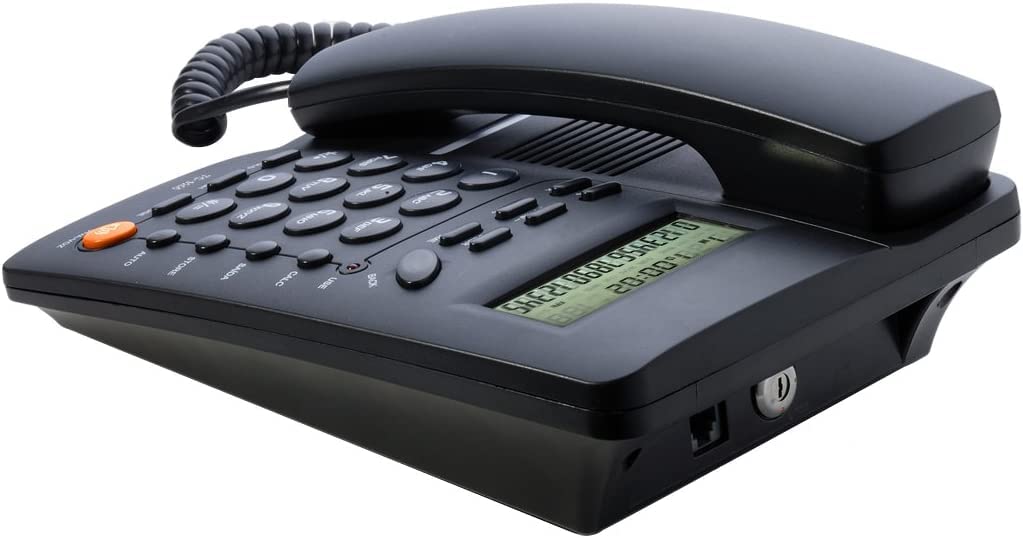 Amazon.com: Corded Telephone, TC-9200 Black Hands Free Caller ID